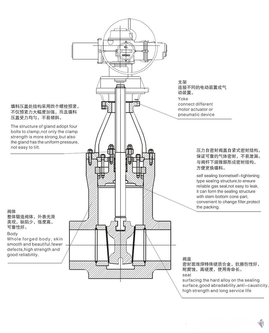 高溫高壓閘閥